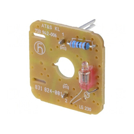 Insert cu Bec GDME 250V 8A | Electronic-mag.ro | Componente Electronice