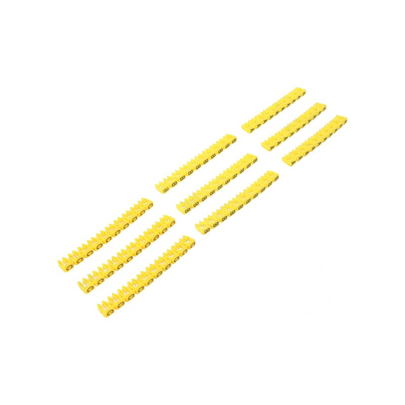 Kit Etichete Cablu 2.5mm Galbene ABC | Electronic-mag.ro | Componente Electronice Kit Etichete Cablu 2.5mm Galbene ABC | Electronic-mag.ro | Componente Electronice