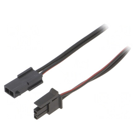 Cablu Micro-Fit 3.0 tată-mamă 2 pini 1m 4A PVC | Electronic-mag.ro | Componente Electronice