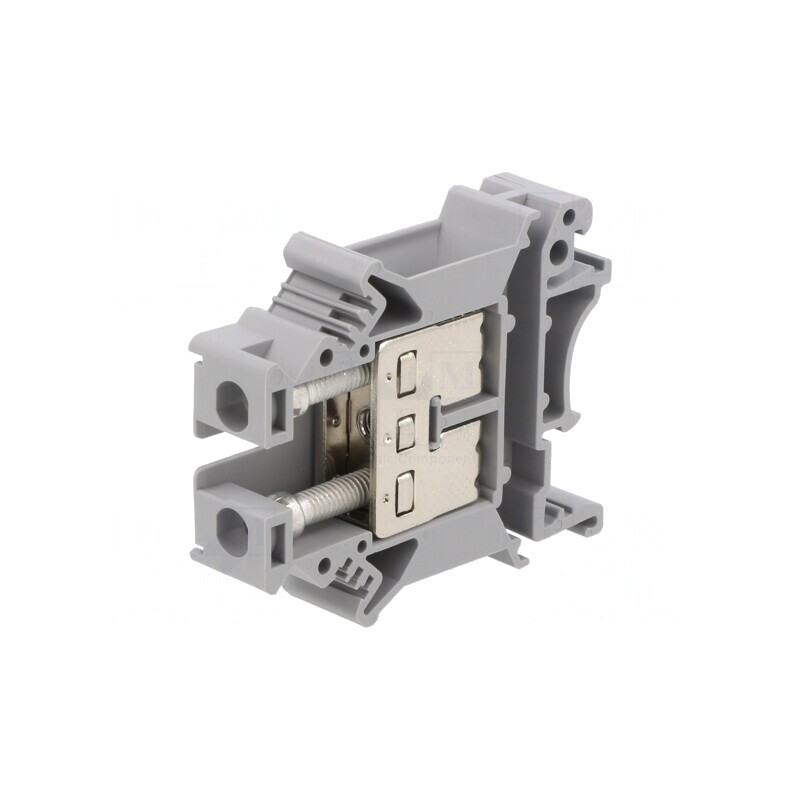 Terminal de Îmbinare Șine Gri cu Șurub Poliamidă 800V | Electronic-mag.ro | Componente Electronice