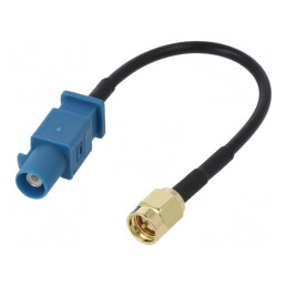 Cablu Fakra Tată SMA Tată 100mm | Electronic-mag.ro | Componente Electronice
