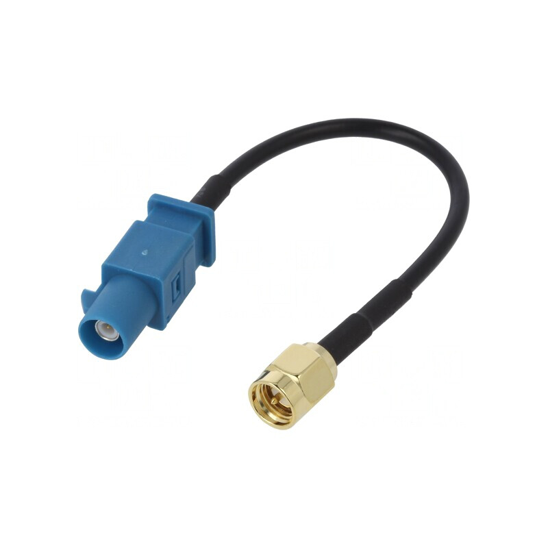 Cablu Fakra Tată SMA Tată 100mm | Electronic-mag.ro | Componente Electronice