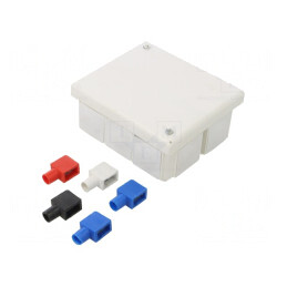 Cutie de conexiuni pentru perete 80x95x40 mm | Electronic-mag.ro | Componente Electronice
