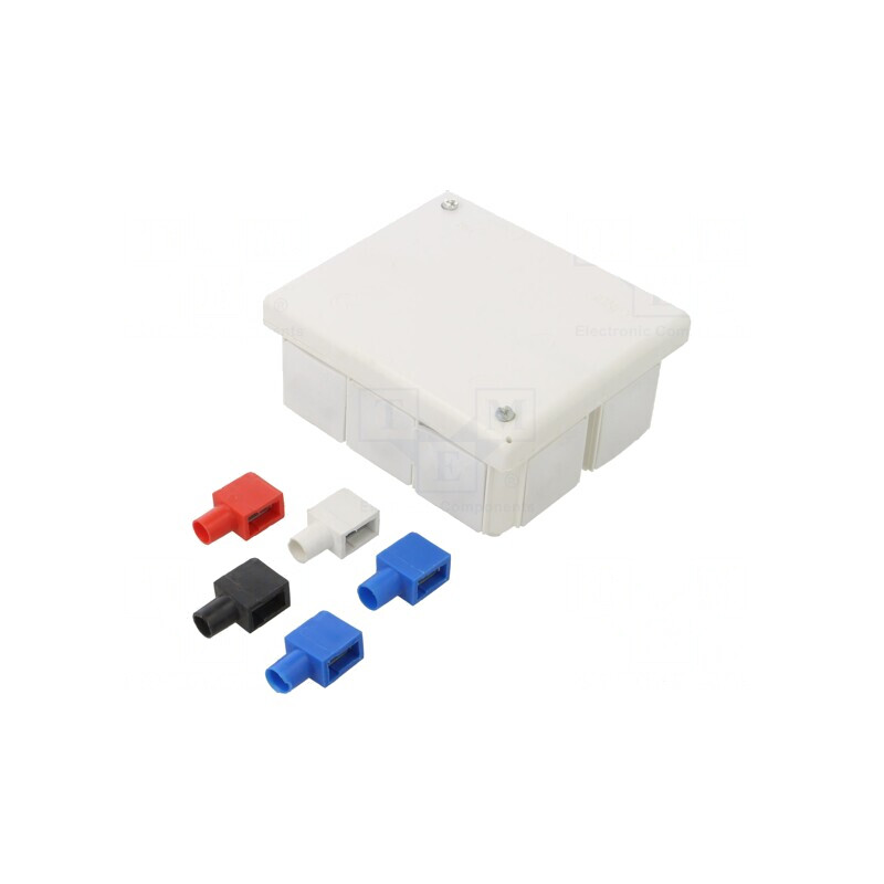Cutie de conexiuni pentru perete 80x95x40 mm | Electronic-mag.ro | Componente Electronice