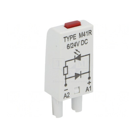 Modul Protecție Soclu LED Roșu | Electronic-mag.ro | Componente Electronice
