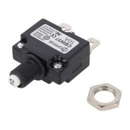 Siguranță termică 10A 125V/250V/32VDC/50VDC | Electronic-mag.ro | Componente Electronice