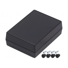 Carcasă Universală ABS Neagră 82x111x38mm | Electronic-mag.ro | Componente Electronice