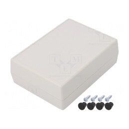 Carcasă Universală ABS Gri Deschis 82x111x38mm | Electronic-mag.ro | Componente Electronice