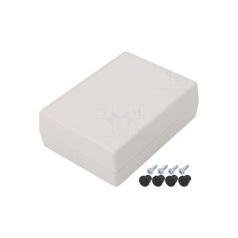 Carcasă Universală ABS Gri Deschis 82x111x38mm | Electronic-mag.ro | Componente Electronice