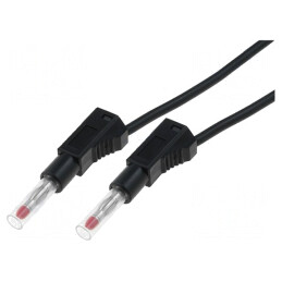 Cablu de măsurare 19A mufă banană 4 mm | Electronic-mag.ro | Componente Electronice