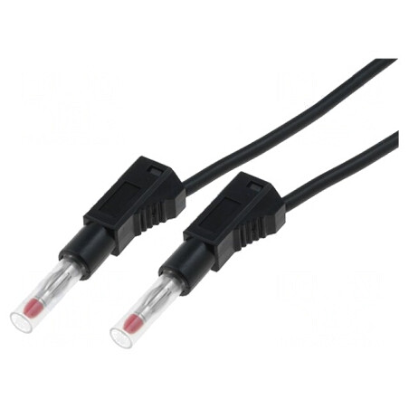 Cablu de măsurare 19A mufă banană 4 mm | Electronic-mag.ro | Componente Electronice