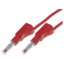 Cablu de măsurare 19A mufă banană 4 mm | Electronic-mag.ro | Componente Electronice