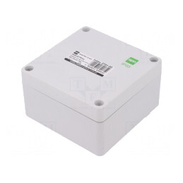 Carcasă universală industrială gri 105x105x66 mm | Electronic-mag.ro | Componente Electronice