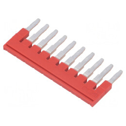 Punte cu șuruburi roșie 5mm UL94V-0 | Electronic-mag.ro | Componente Electronice