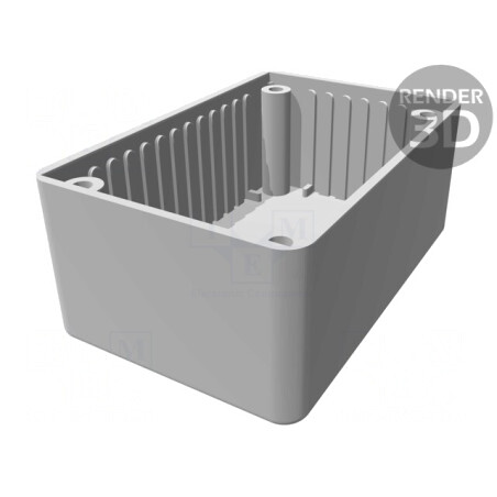 Carcasă Universală ABS Gri IP54 56x85x39mm | Electronic-mag.ro | Componente Electronice