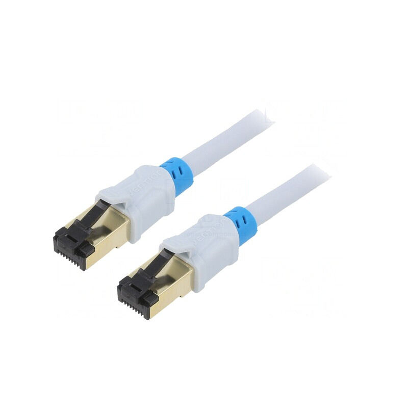 Patch Cord RJ45 S/FTP Cat6 2m Gri | Electronic-mag.ro | Componente Electronice