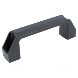 Manetă tehnopolimer neagră 41mm 137mm 26mm 2,5kN | Electronic-mag.ro | Componente Electronice