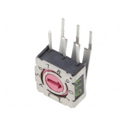 Întrerupător Codificare DEC/BCD 10 Pini THT 80mΩ | Electronic-mag.ro | Componente Electronice