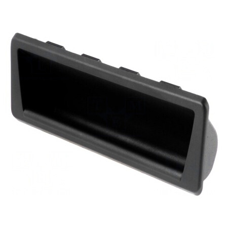 Suport tehnopolimer negru 37x92mm 0,5kN | Electronic-mag.ro | Componente Electronice