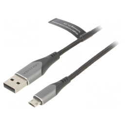 Cablu USB 2.0 A la Micro B Reversibil 1,5m | Electronic-mag.ro | Componente Electronice
