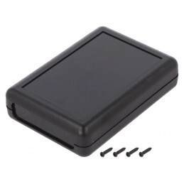 Carcasă Universală ABS Neagră 75x105x26 mm | Electronic-mag.ro | Componente Electronice