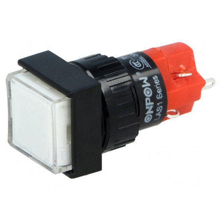 Comutator acționat prin apăsare 2 poziții SPDT 3A 250V | Electronic-mag.ro | Componente Electronice