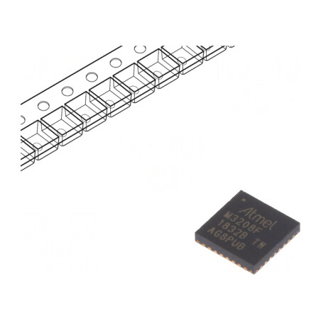 Microcontroler AVR QFN32 cu Interfață I2C/SPI/UART | Electronic-mag.ro | Componente Electronice
