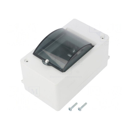 Carcasă pentru Aparatură Modulară IP20 Albă 400V | Electronic-mag.ro | Componente Electronice