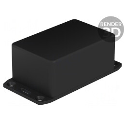 Carcasă Universală ABS Neagră 56x85x39mm | Electronic-mag.ro | Componente Electronice