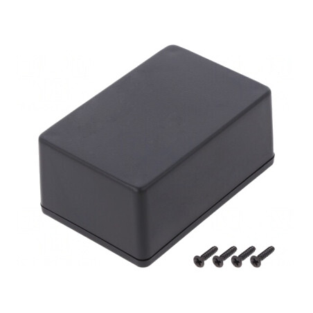 Carcasă Universală 57x87x39mm ABS Neagră | Electronic-mag.ro | Componente Electronice