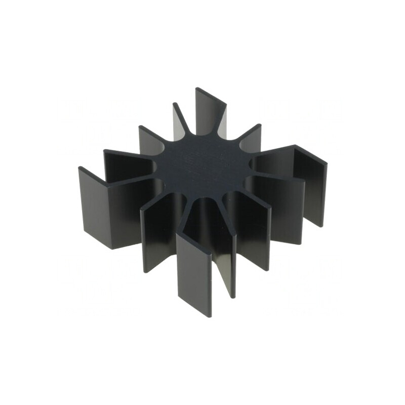 Radiator LED Negru 51,5x51x26x25mm | Electronic-mag.ro | Componente Electronice Radiator LED Negru 51,5x51x26x25mm | Electronic-mag.ro | Componente Electronice