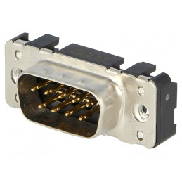 Conector D-Sub 9 Pini Soclu Tată Drept THT UNC 4-40 | Electronic-mag.ro | Componente Electronice