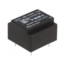 Transformator încapsulat 0,35VA 230V-9V PCB | Electronic-mag.ro | Componente Electronice