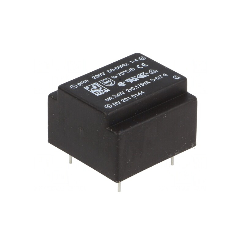 Transformator încapsulat 0,35VA 230V-9V PCB | Electronic-mag.ro | Componente Electronice Transformator încapsulat 0,35VA 230V-9V PCB | Electronic-mag.ro | Componente Electronice
