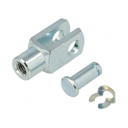 Cap furcă interior oțel M8 1.25 dreapta 8mm | Electronic-mag.ro | Componente Electronice