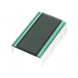 Afișaj LCD 7 Segmente 3,5 Digiti Pozitiv STN | Electronic-mag.ro | Componente Electronice