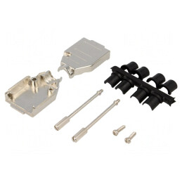 Carcasă pentru conectori D-Sub 9pin și D-Sub HD 15pin | Electronic-mag.ro | Componente Electronice
