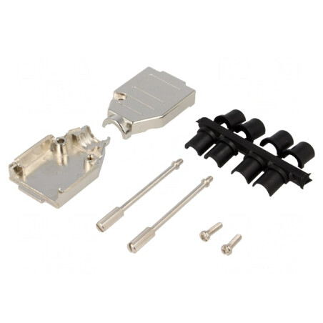 Carcasă pentru conectori D-Sub 9pin și D-Sub HD 15pin | Electronic-mag.ro | Componente Electronice