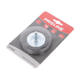 Perie disc cu tijă 80mm | Electronic-mag.ro | Componente Electronice