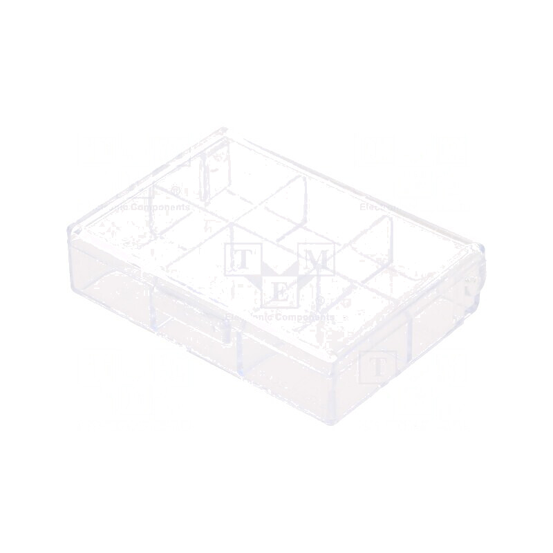 Container cu Partiții 75x51x15mm | Electronic-mag.ro | Componente Electronice