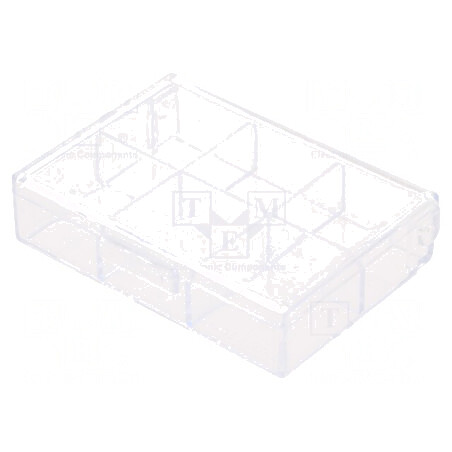 Container cu Partiții 75x51x15mm | Electronic-mag.ro | Componente Electronice