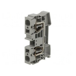 Conector de șine 0,2-16mm² 2 borne albastru | Electronic-mag.ro | Componente Electronice