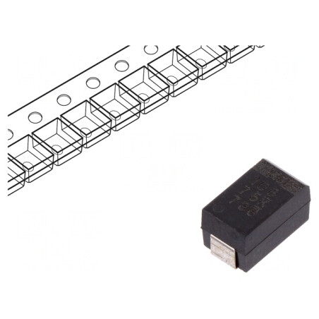 Condensator tantal-polimer 10uF 75V SMD | Electronic-mag.ro | Componente Electronice
