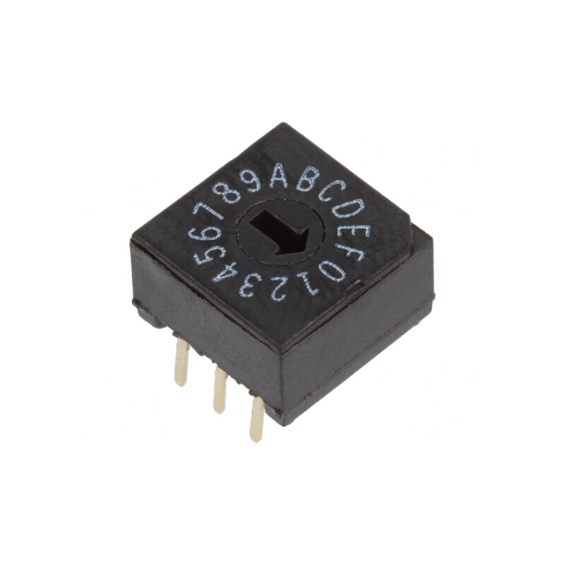 Întrerupător Codificare HEX/BCD 10 Poz THT 50mΩ | Electronic-mag.ro | Componente Electronice