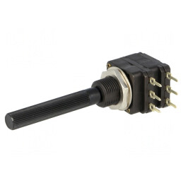 Potentiometru Axial 100kΩ 100mW THT 6mm Plastic | Electronic-mag.ro | Componente Electronice