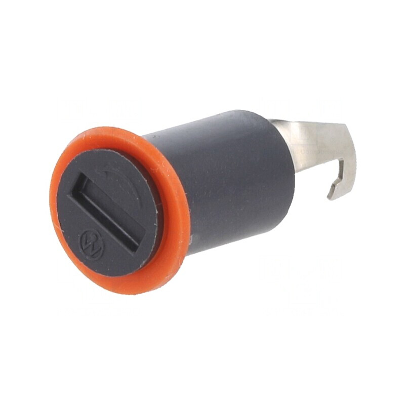 Clemă Panou Neagră 5x20mm 40-85°C | Electronic-mag.ro | Componente Electronice