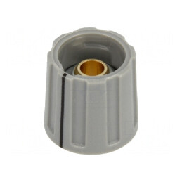Buton rotativ indicator gri 16mm 6ax ABS | Electronic-mag.ro | Componente Electronice