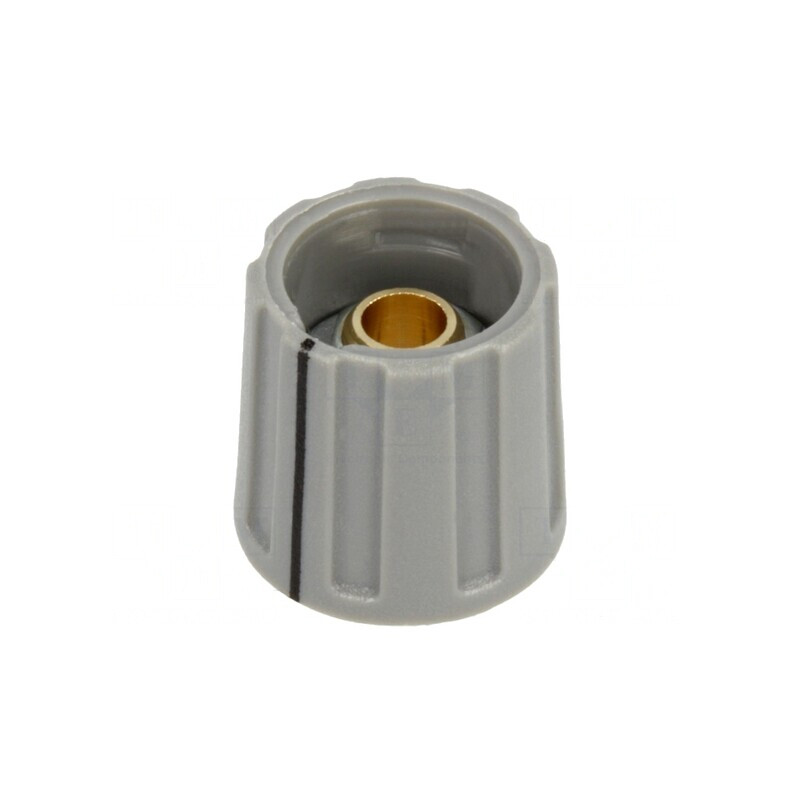 Buton rotativ indicator gri 16mm 6ax ABS | Electronic-mag.ro | Componente Electronice
