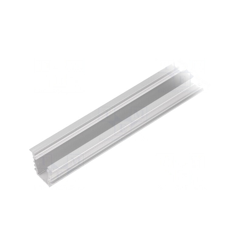 Profil Aluminiu Încăstrat LED Natural 1m DEEP10 | Electronic-mag.ro | Componente Electronice