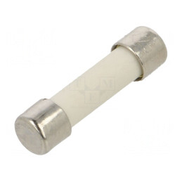 Siguranţă: siguranţă; ultra-rapid; 6,3A; 250VAC; 5x20mm; cupru; SA